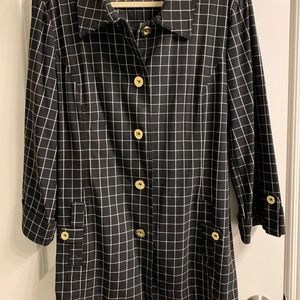 Black & White Checked Jacket